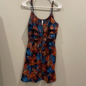 Xhilaration Zip Front Dress